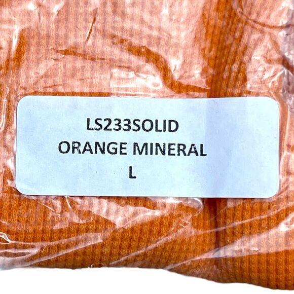 New! Daydreamer Women's Rebel Girl Cold Shoulder Crop Top Orange Size Large NWT - Picture 13 of 16